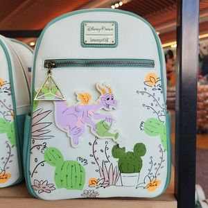 Exclusive 2023 Flowers and Garden Disney Epcot festival Figment backpack NEW